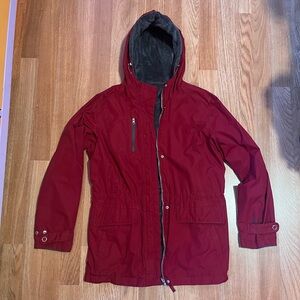 Free Country Red Hooded Jacket